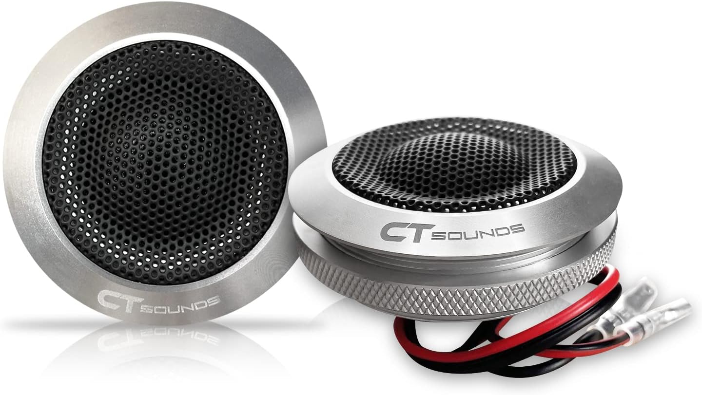 CT Sounds Meso 6.5” 500 Watt 3-Way Premium Component Car Speaker Set