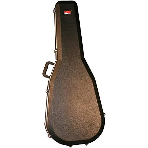 Gator Cases Deluxe ABS Molded Plastic Case for Dreadnaught Styled Acoustic Guitars (GC-DREAD)