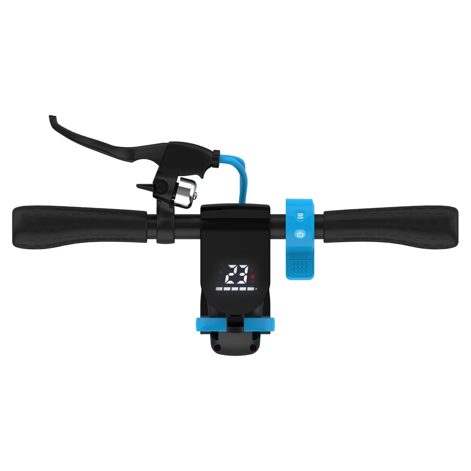 Hover-1 Blackhawk Electric Scooter with LED Headlights, 15 MPH Max Speed, 220 lbs Max Weight, 28 Miles Max Distance, Black, UL 2272 Certified
