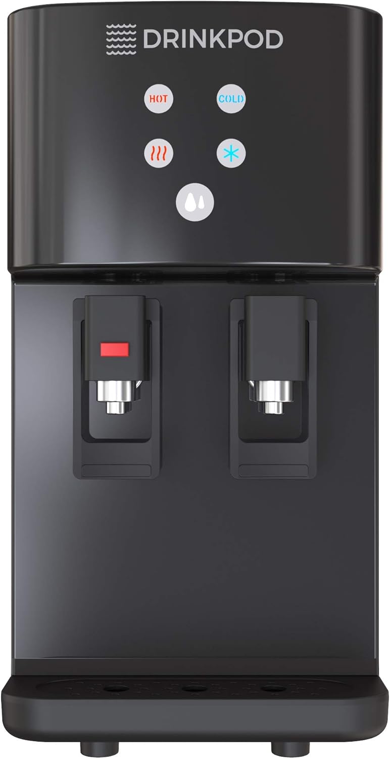 Bottleless Water Cooler Countertop Water Dispenser Hot & Cold Modes For Offices and Homes