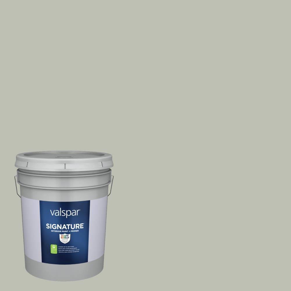 Valspar Signature Satin Contented Hgsw3256 Interior Paint (5-Gallon) | HGSW3256-773966