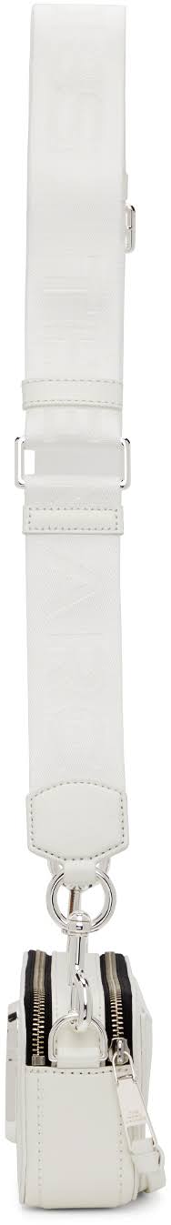 Marc Jacobs White DTM &The Snapshot& Bag