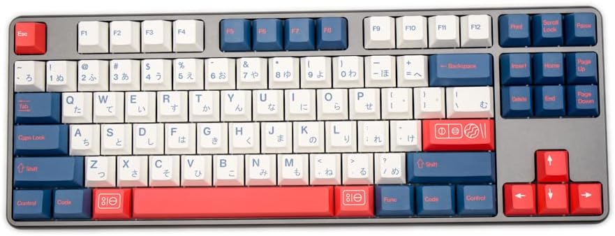 Cherry Profiles Keycaps PBT Dye-Sublimated Cherry Profile for Filco/Duck/Ikbc MX Switch Mechanical Keyboard (Bento keycaps)