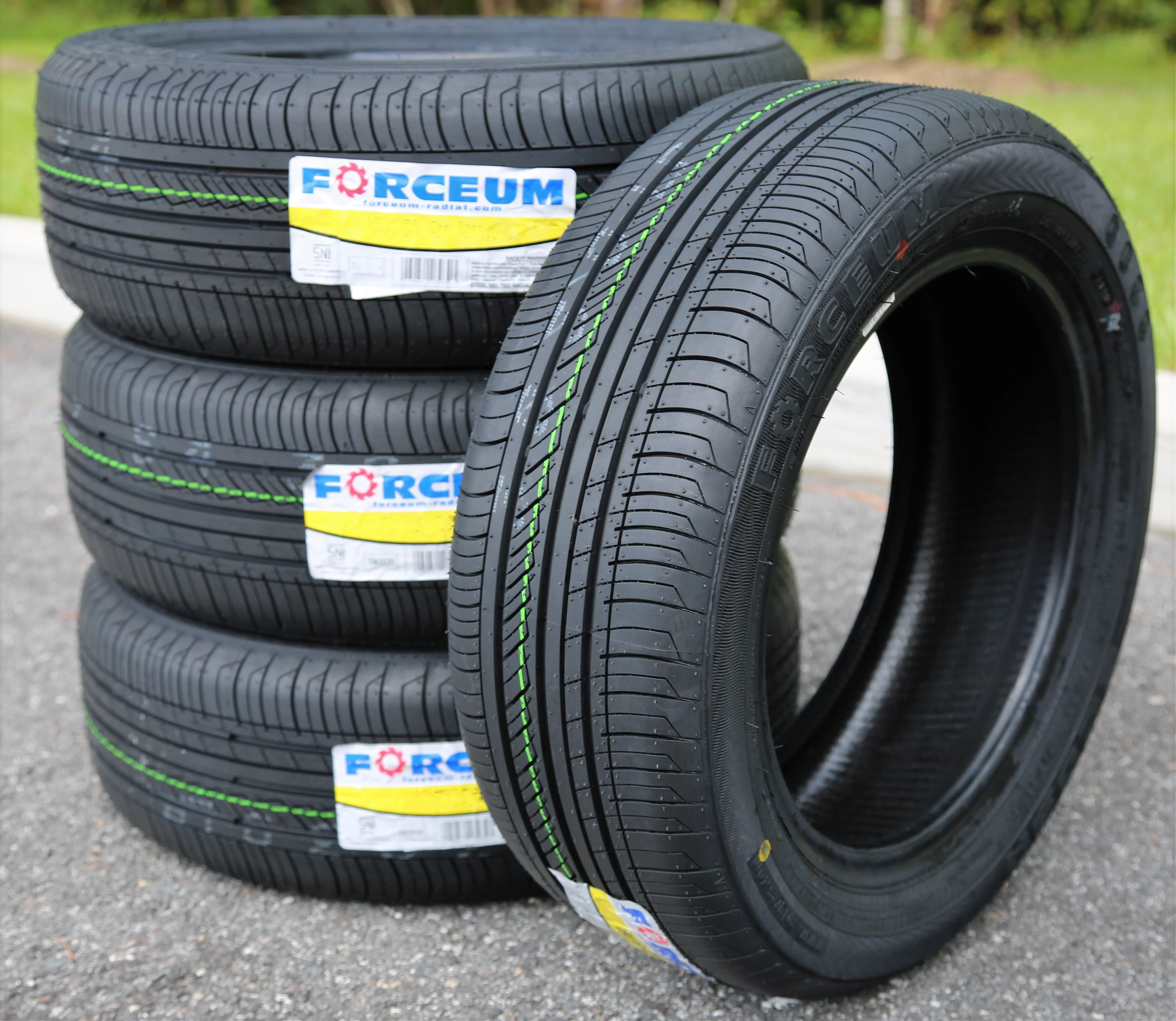Set of 4 (FOUR) Forceum Ecosa 175/70R13 82H A/S All Season Tires