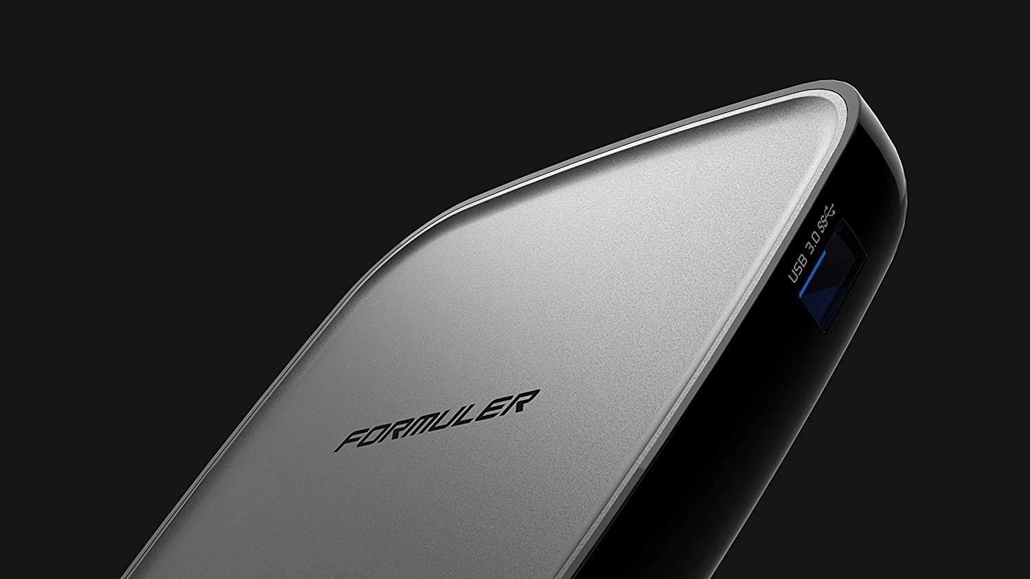 Formuler GTV Certified Android Tv OS 9.0 with Real Bluetooth Voice Remote Control + Bonus USB Type C to Lightning Cable