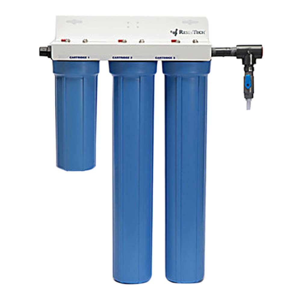 HY-122-DI-HC Hydra DI Series High Capacity 3 Stage Deionized Water System, 2.5" Diameter Bowl Diameter