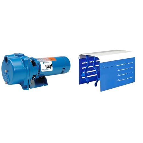 GOULDS PUMPS GT15 IRRI-Gator Self-Priming Single Phase Centrifugal Pump, 1.5 hp, Blue