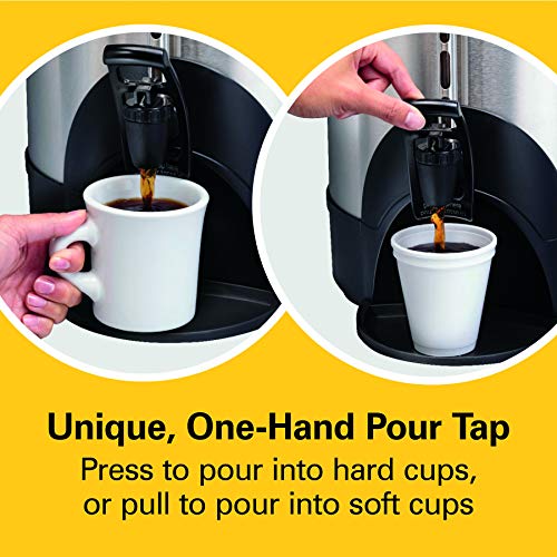 Hamilton Beach Commercial 100 Cup Stainless Steel Coffee Urn (HCU100S)