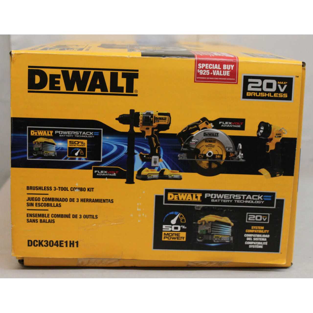 Dewalt 20V MAX Lithium-Ion Cordless 3-Tool Combo Kit with 5.0 Ah Battery and 1.7 Ah Battery - Shop Hardware Tools Online Store