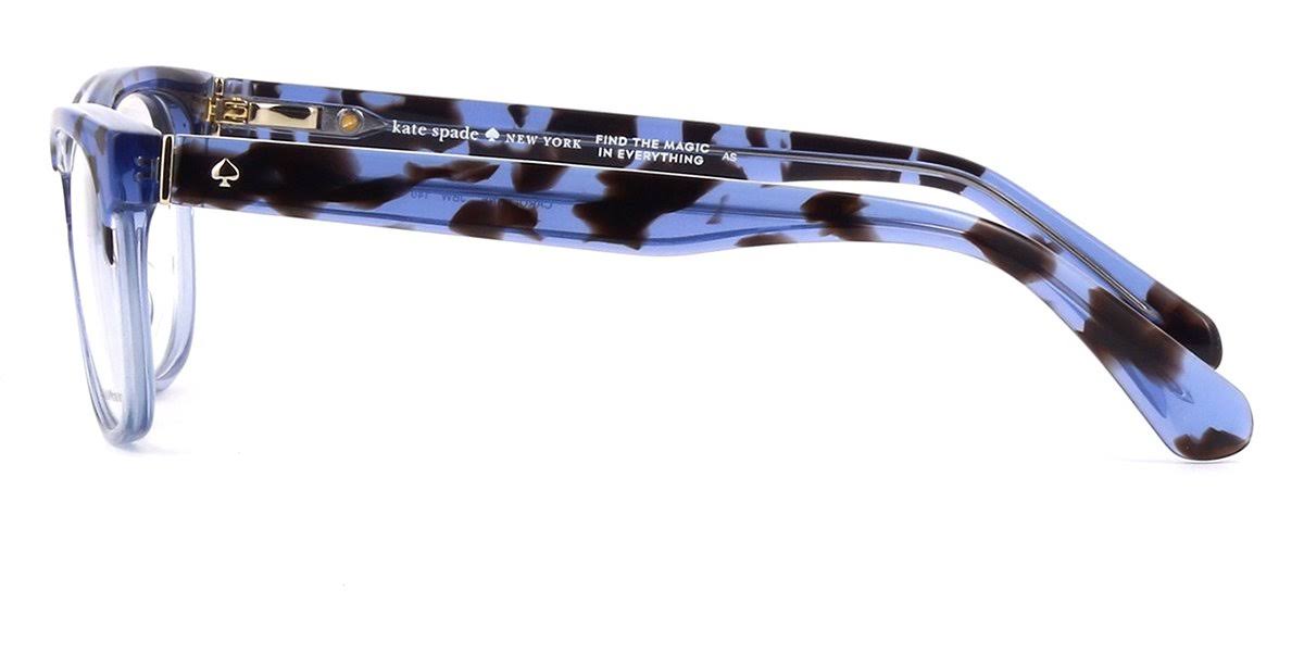 Kate Spade Carolanne Eyeglasses - Blue Havana (0JBW)