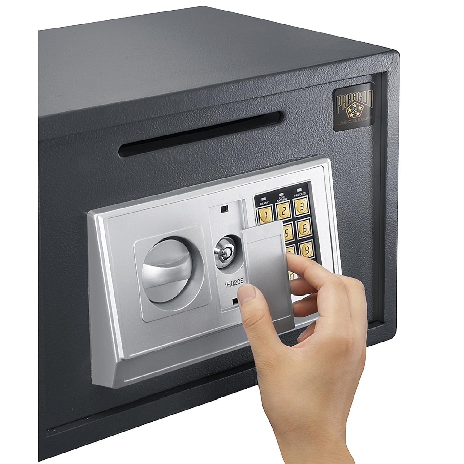 Paragon Lock & Safe - 7875 Depository Safe 7875 Digital Depository Safe .67 CF Cash Drop Safes Heavy Duty