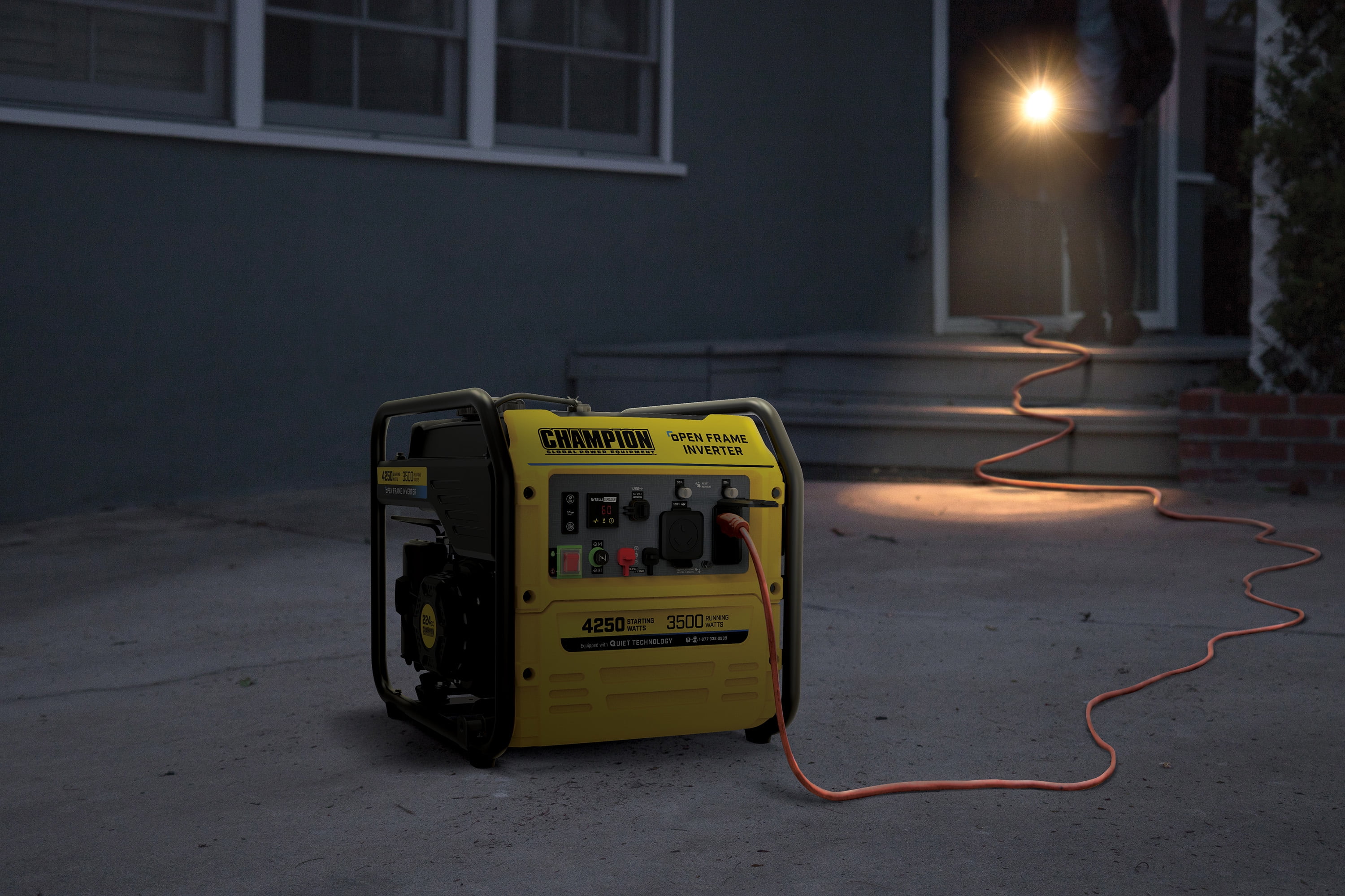 Champion Power Equipment 4250-Watt RV Ready Open Frame Gasoline Inverter Generator