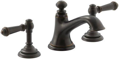 Kohler K-98068-4-2BZ Artifacts Bathroom Sink Lever Handles - Oil Rubbed Bronze