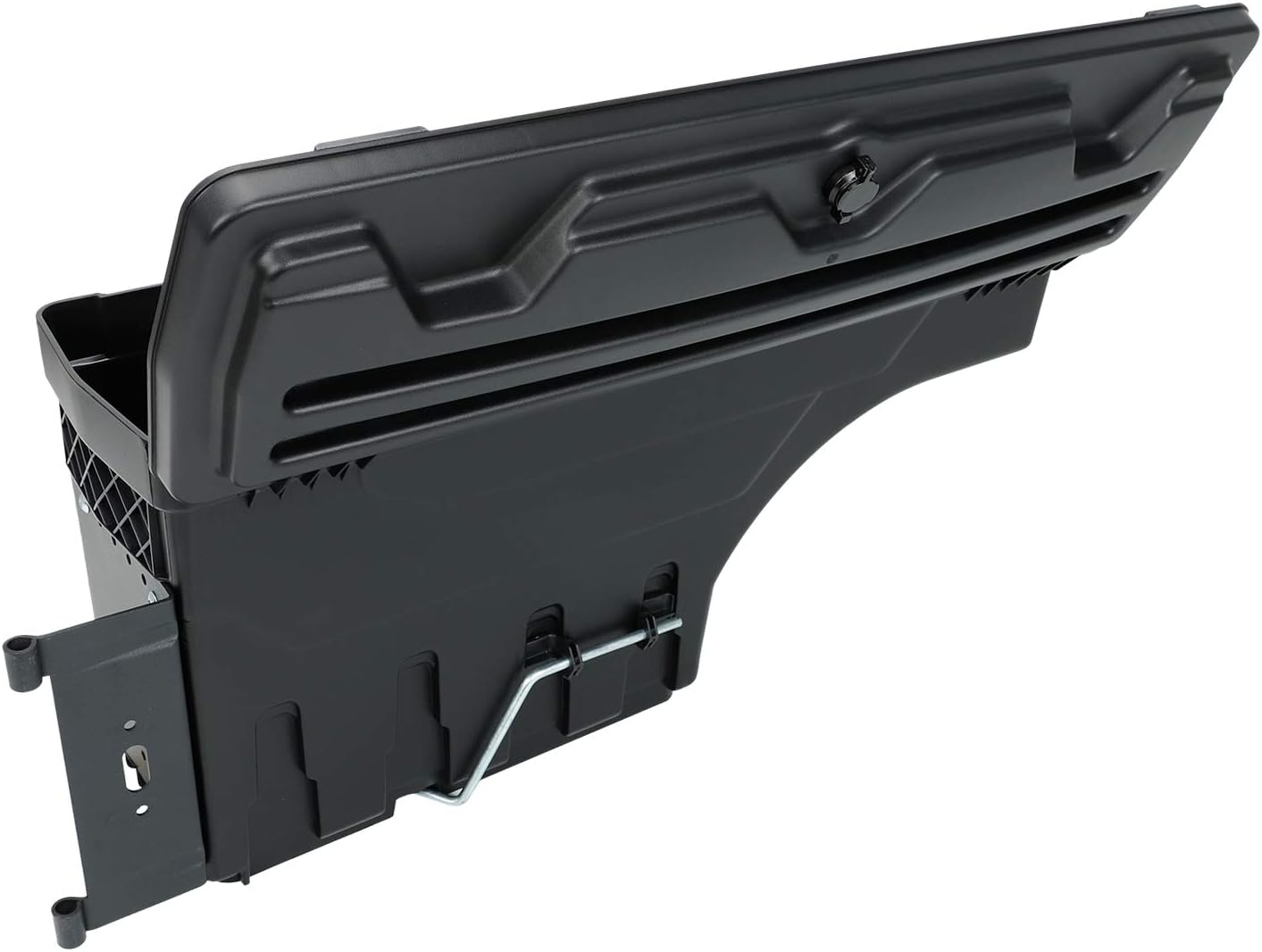 LucaSng Truck Bed Storage Box Tool Box Compatible with Tacoma 2005-2019 Rear Left Driver Side Lockable Storage Box Replaces SC401D