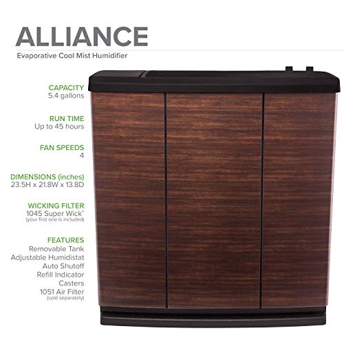 AIRCARE Digital Whole-House Console-Style Evaporative Humidifier