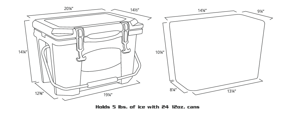 Grizzly Coolers Grizzly 15 quart Tan/Cooler