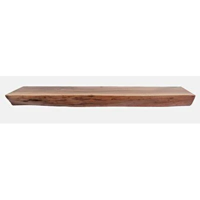 Nassau 2 Piece Acacia Solid Wood Floating Shelf Foundry Select Size: 3&& H x 36&& W x 8&& D