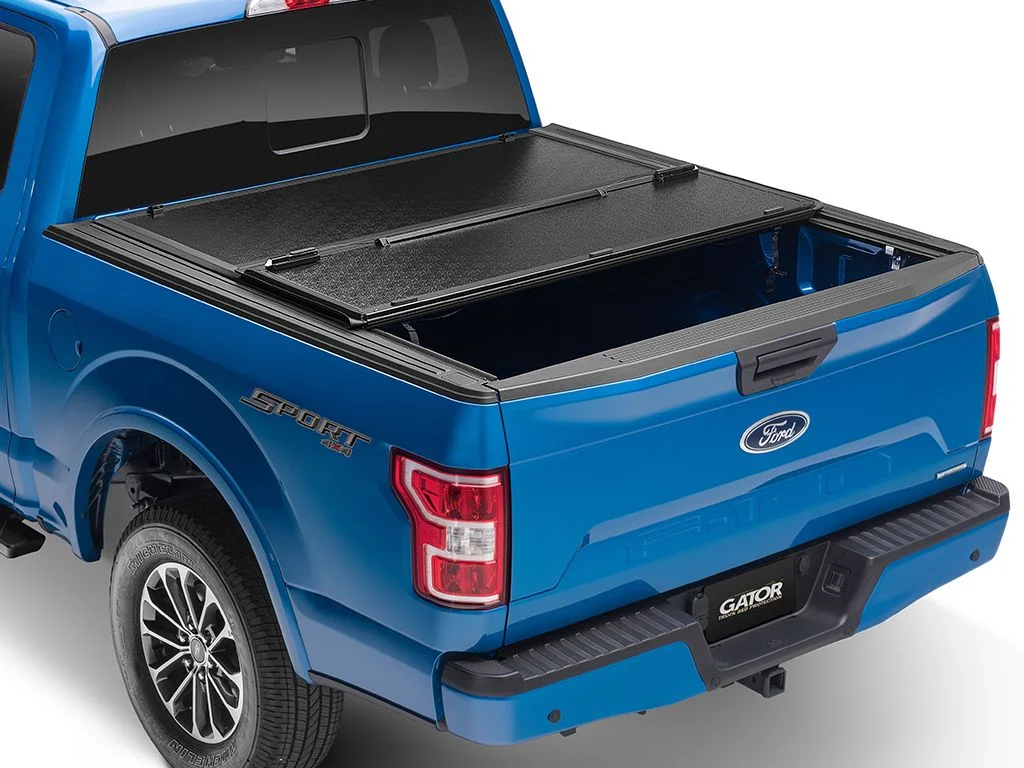 Gator by RealTruck EFX Hard Tri-Fold Truck Bed Tonneau Cover | GC44015 | Compatible with 2016 - 2023 Toyota Tacoma will not work w/ Trail Edition models 6' 2" Bed (73.7")