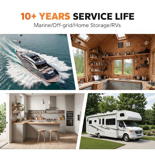 LiTime 12V 100Ah LiFePO4 Battery BCI Group 31 Lithium Battery Built-in 100A BMS, Up to 15000 Deep Cycles, Perfect for RV, Marine, Home Energy Storage