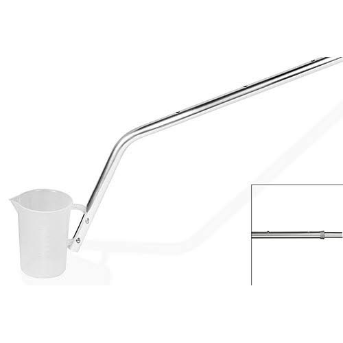 Bel-Art Adjustable Water Sample Dipper; 3ft to 9ft, 1000mL, Plastic (F37807-0000)