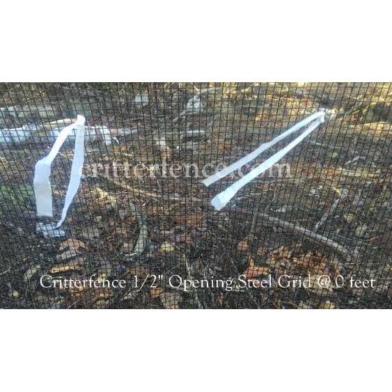 Critterfence Black Steel Square Grid Welded Wire Fence - Shop Hardware Tools Online Store