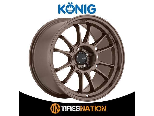Konig Hypergram 47BZ Wheel 17x8 5x112 Bronze 45mm