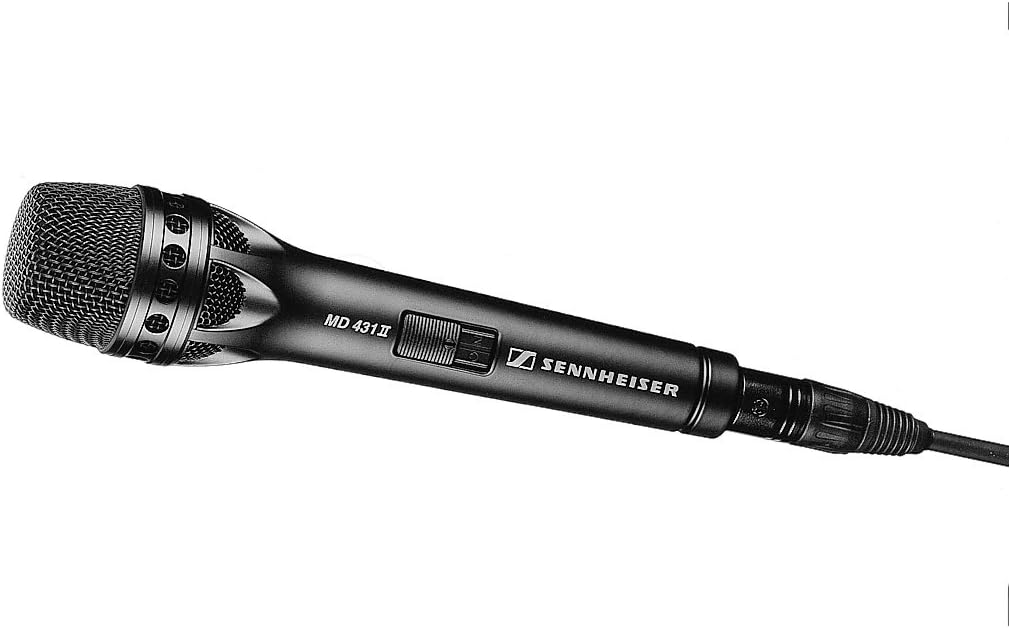 Sennheiser MD431-II Super-Cardioid Handheld Dynamic Microphone