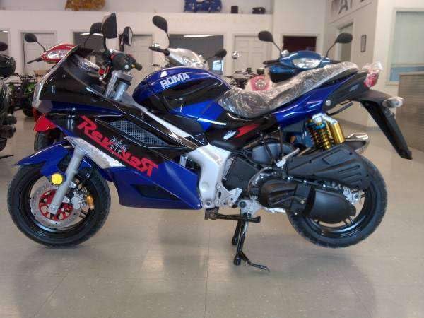 HHH Vitacci Roma 150 Street Motorcycle GY6 Engine 150cc Motorcycle Fully Automatic with CVT Transmission 150cc Scooter DualSports Bike for Adult