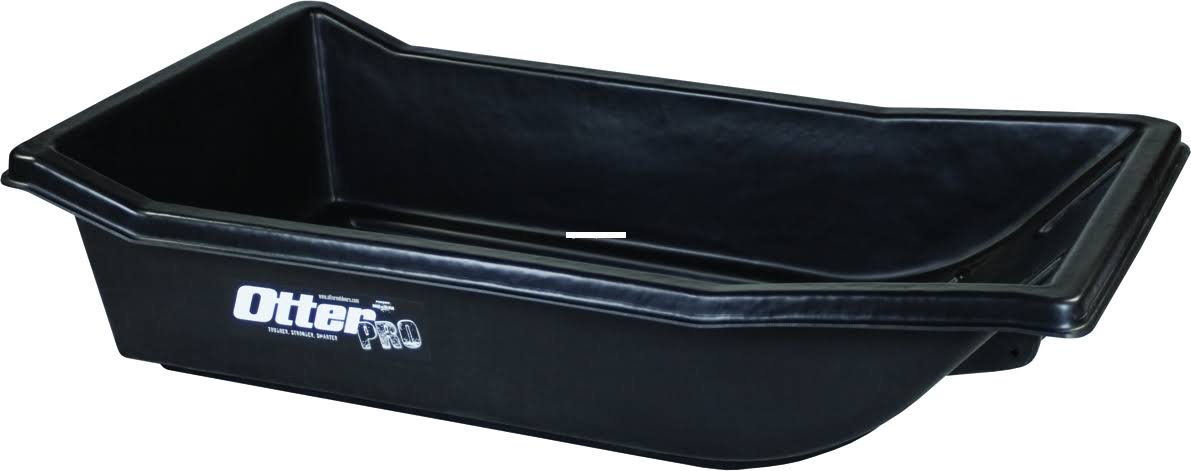 Otter Small Ultra-Wide Sled - Roto-Molded - Black