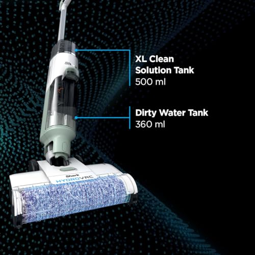 Shark HydroVac MessMaster Corded 3-in-1 Vacuum, Mop and Self-Cleaning System, for Hard Floors & Area Rugs, WD161