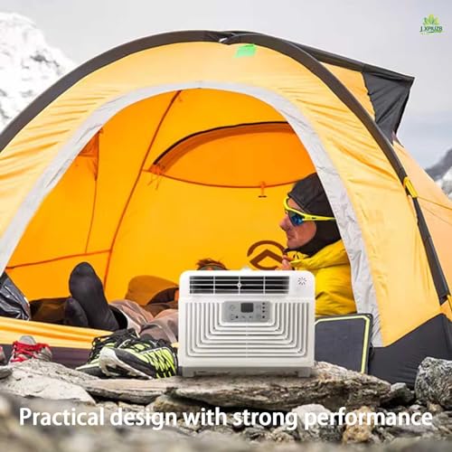 2200btu Camping Air Conditioners,Heating And Cooling 2-Use 300w Portable Intelligent With Remote Control Mobile Air Conditioner,Outdoor Mobile Tent Air Conditioner