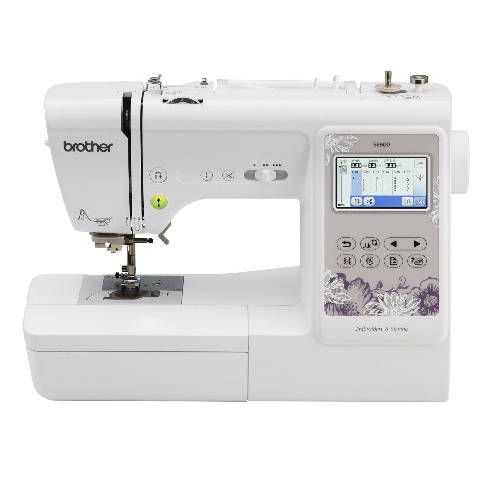 Brother SE600 Computerized Sewing and Embroidery Machine - Megean
