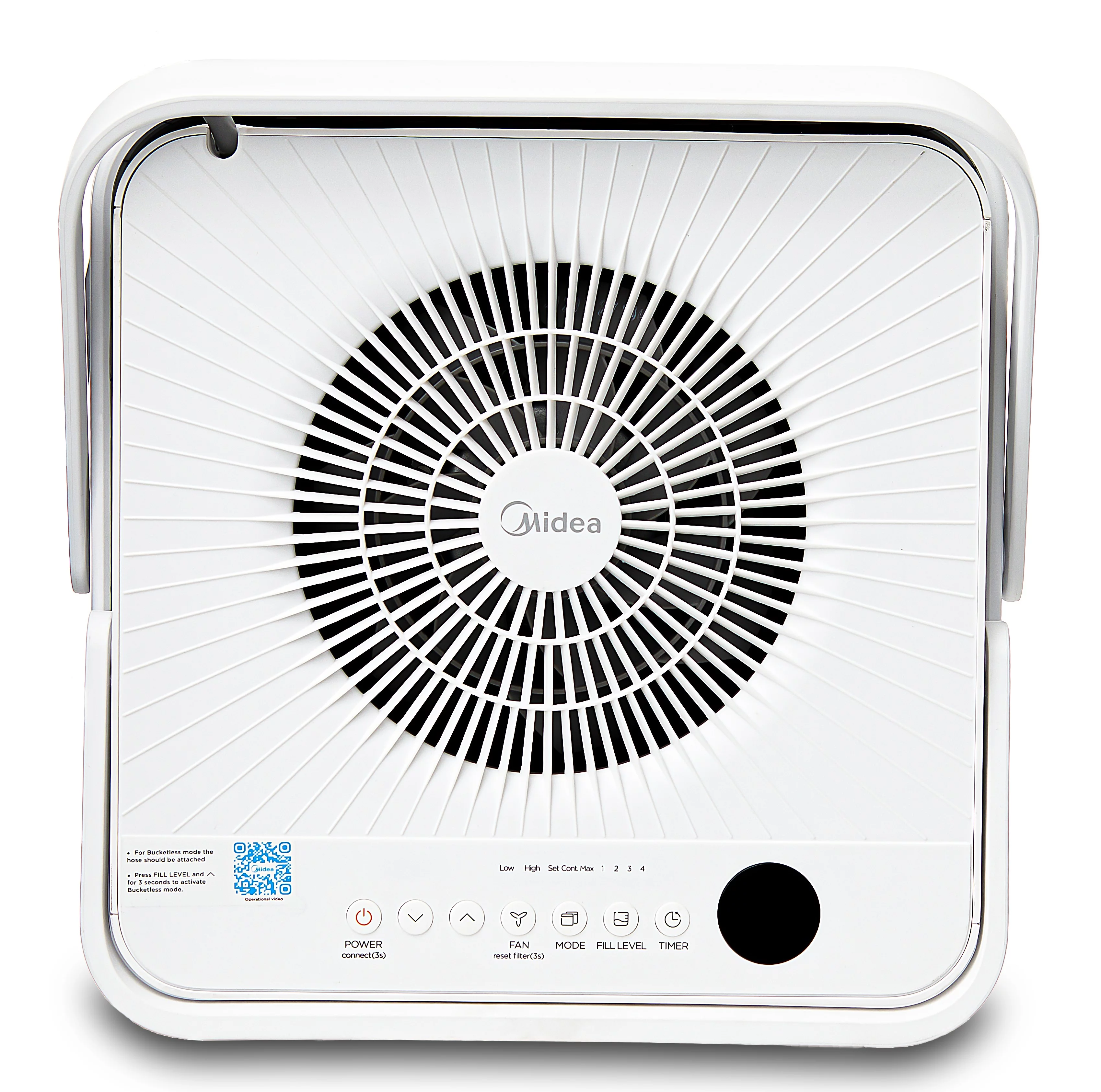 Midea Cube 50-Pint Smart WiFi Dehumidifier with Pump, Coverage up to 4,500 sq. ft.