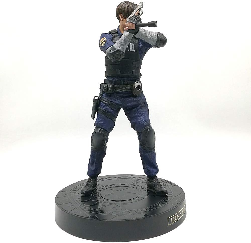 Capcom BIOHAZARD RE: 2 Z Version Collector's Edition Benefits Leon S. Kennedy PVC Figure Height:About 11.6 inch [Japan Import]