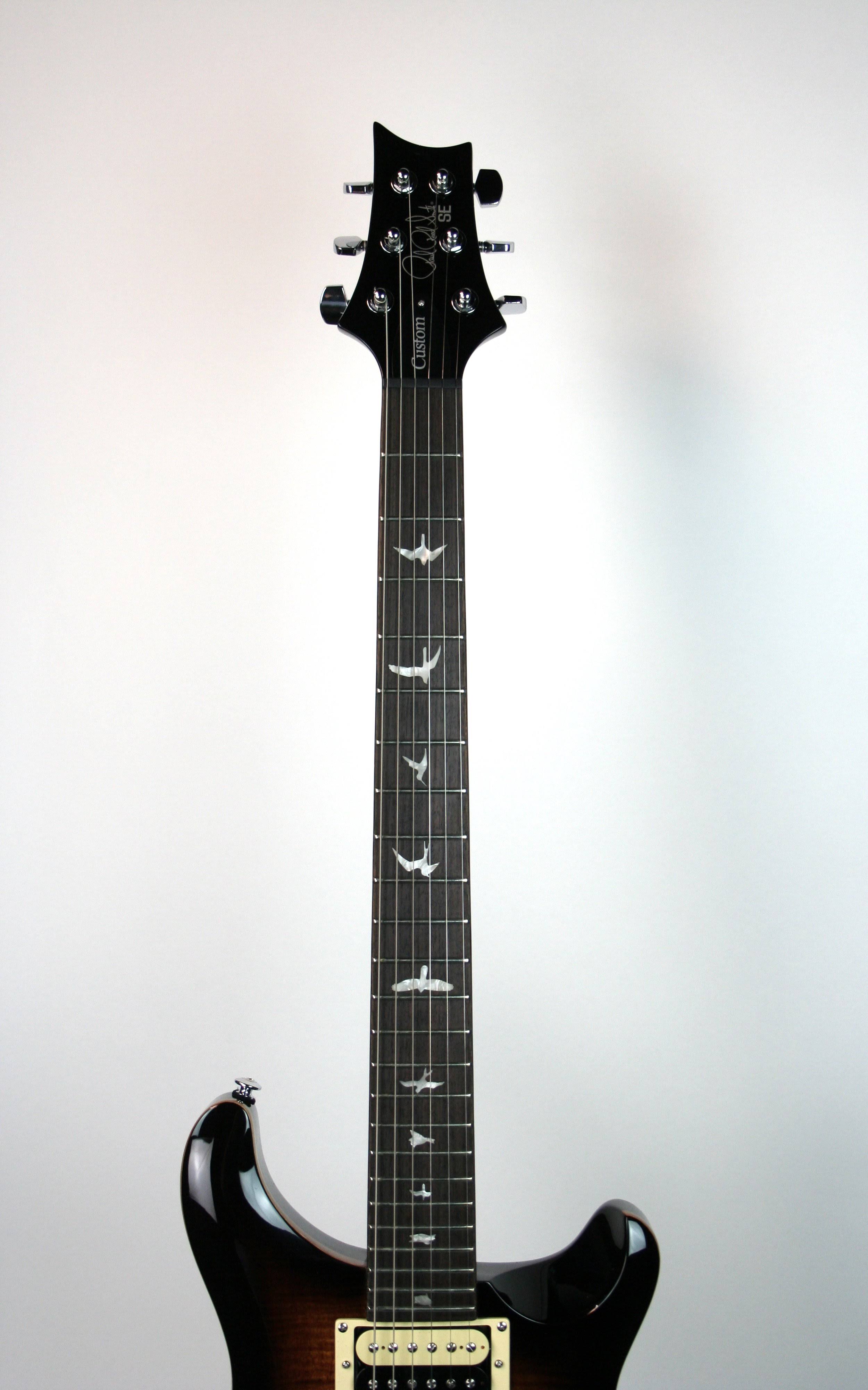 PRS SE Custom 24 - Black Gold Sunburst