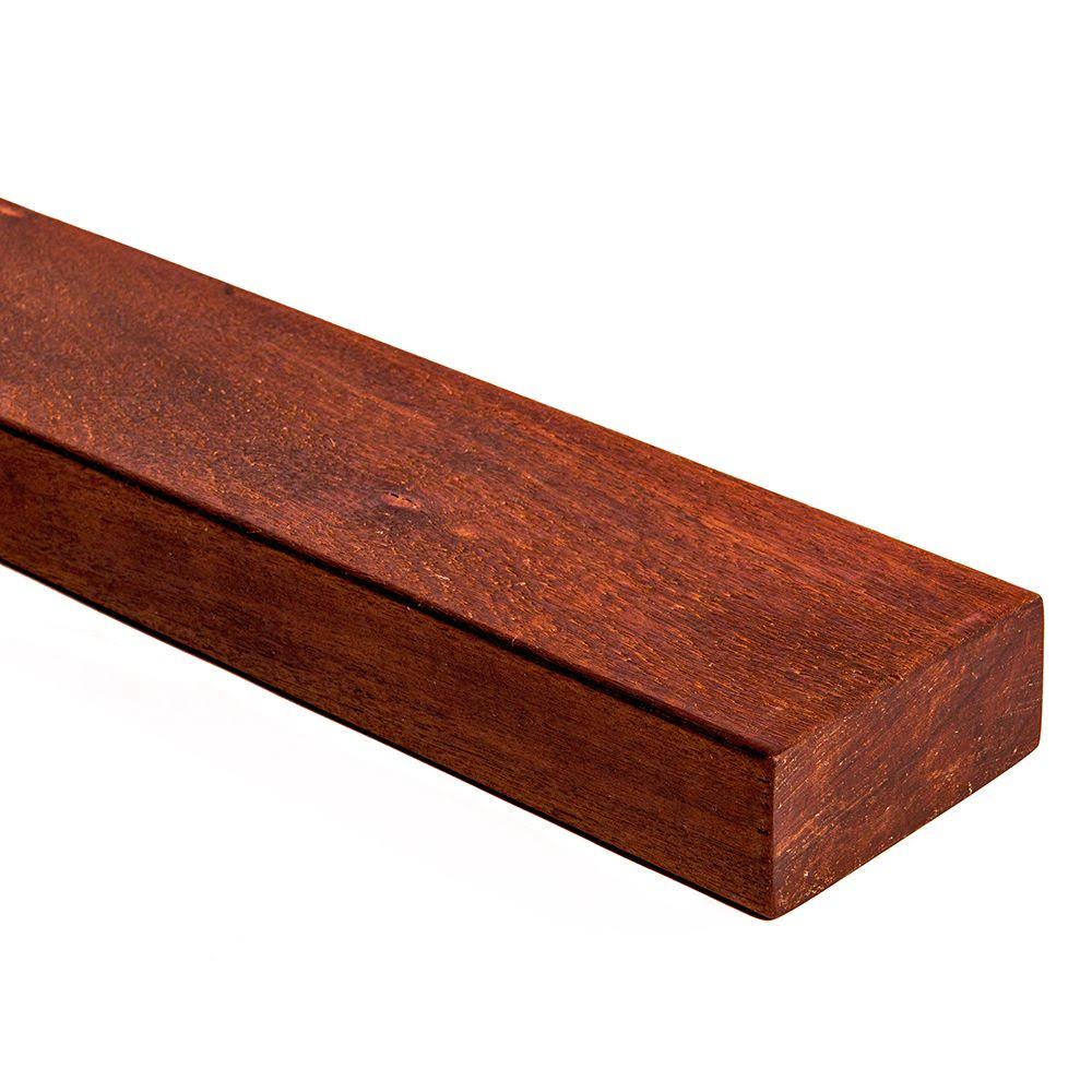 IPE Brazilian Walnut Top Rail - 2in x 4in by Stainless Cable u0026 Railing Inc.