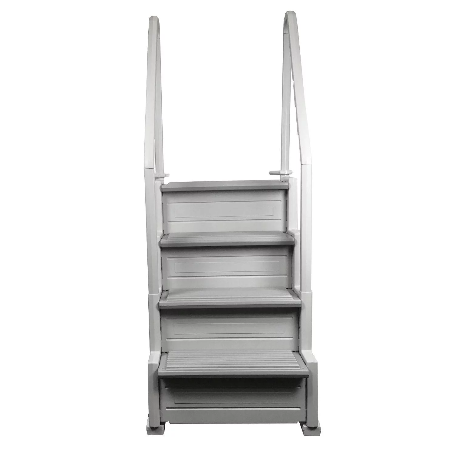 Confer Plastics In-Pool 4 Step Ladder, Above Ground Pool Stairs (2 Pack)