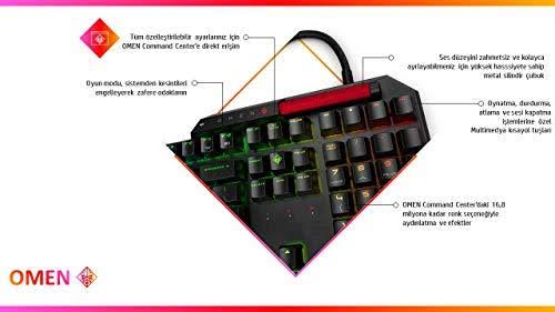HP Omen Sequencer Wired Mechanical Optical Gaming Keyboard