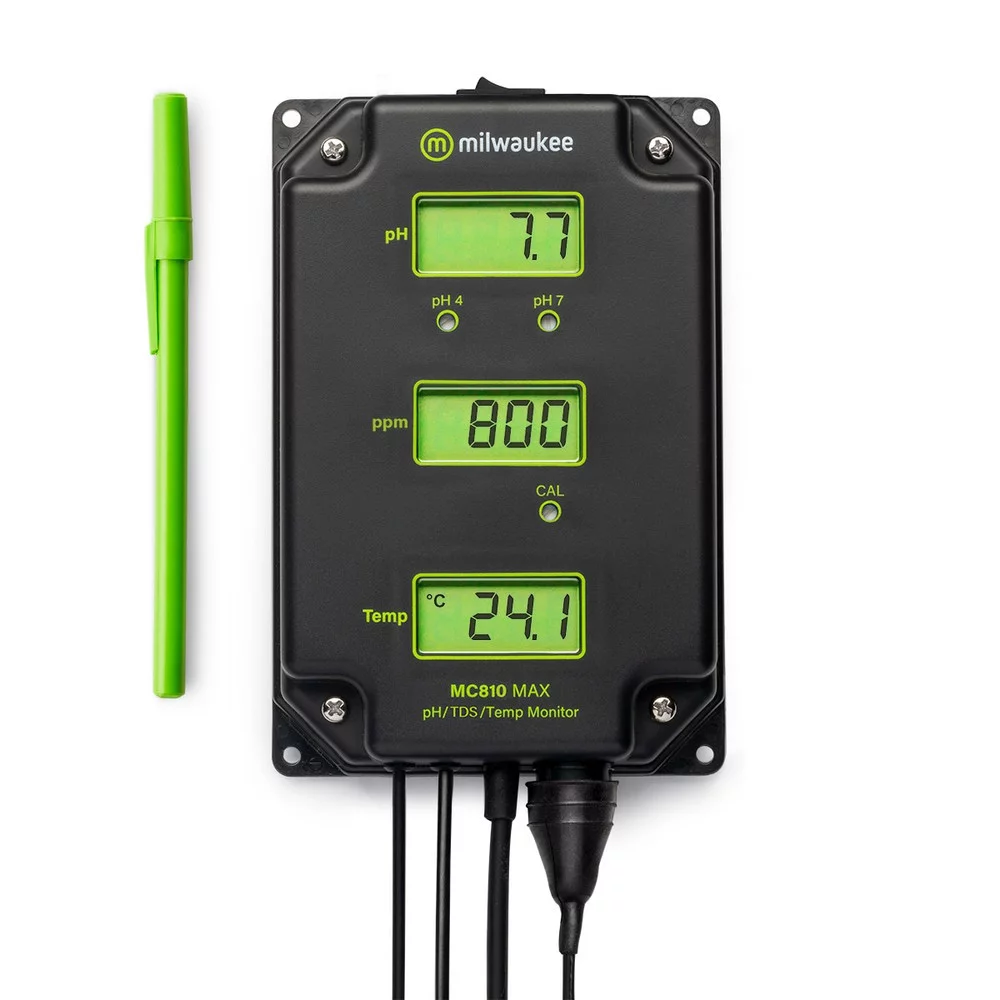 Milwaukee MC810US MAX pH/TDS/Temp Monitor