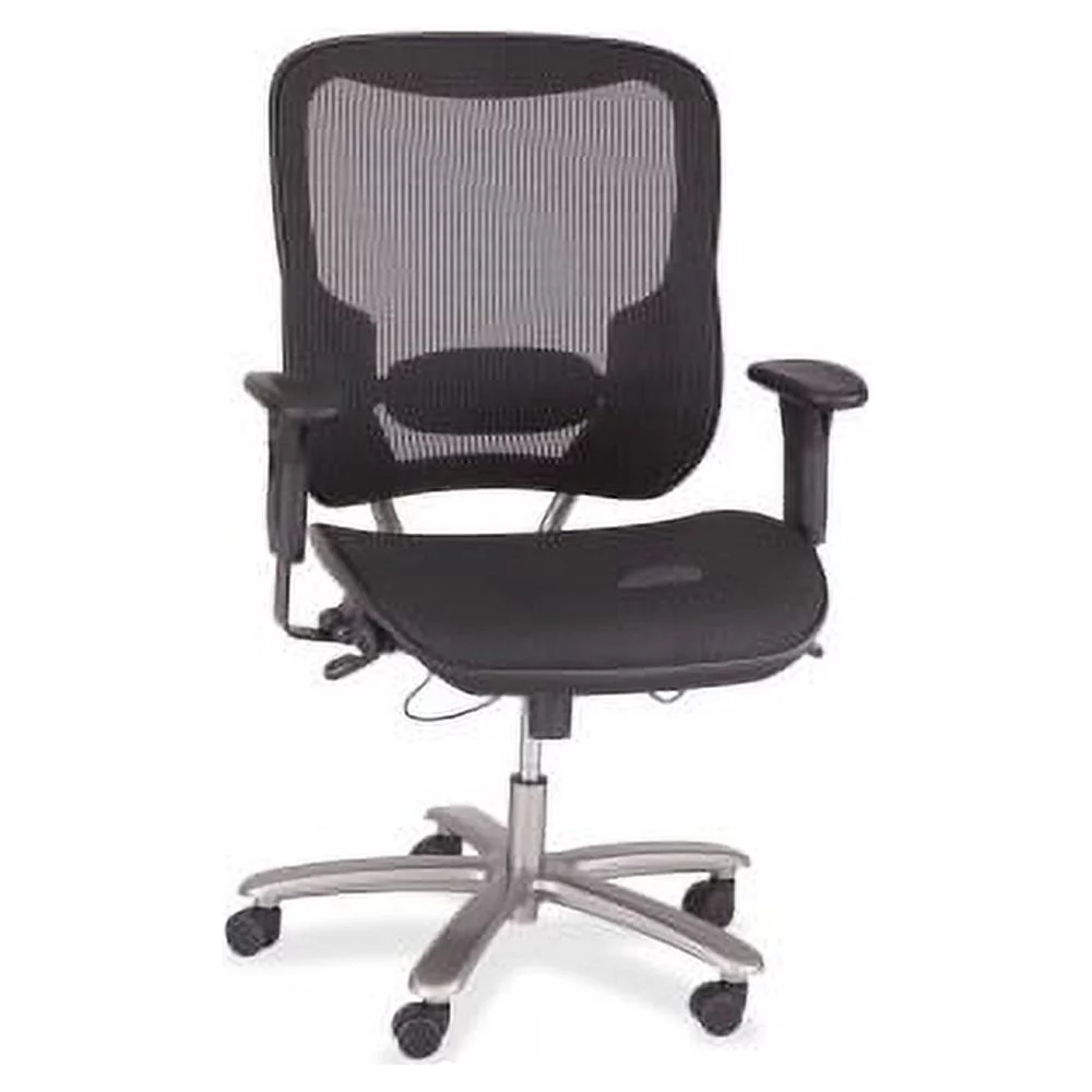 Safco Big & Tall All-Mesh Task Chair Black - 29.3" Width x 29.8" Depth x 45" Height - 1 Each - Curated Treasures Market