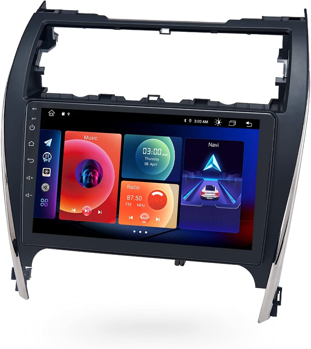 Roadanvi for Toyota Camry 2012 2013 2014 Car Stereo Bluetooth Radio for Car Navigation Carplay Android Auto 1280x720 IPS Touch Screen 4GB+64GB