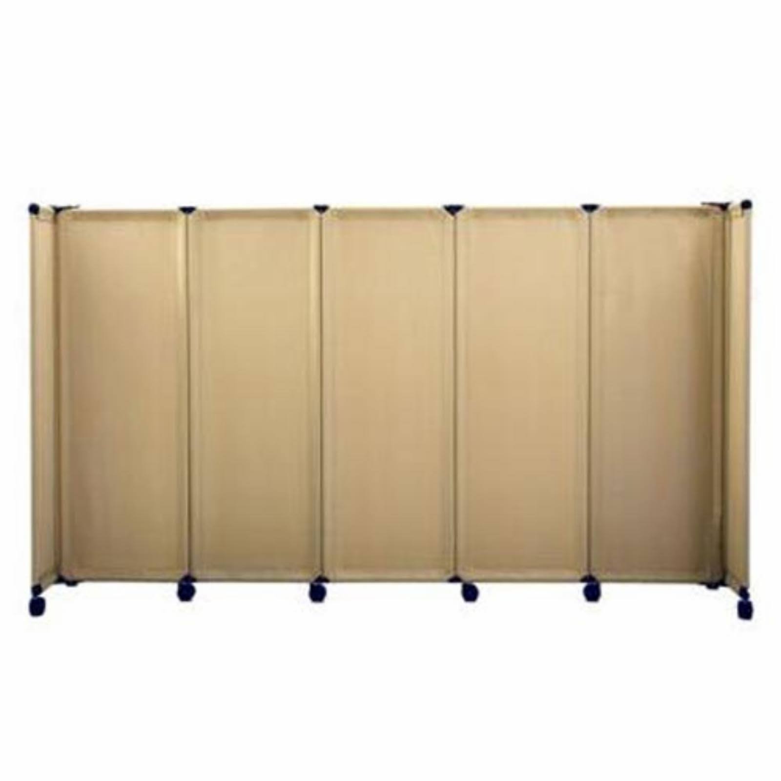 Versare - 1709001 - Portable Mobile Room Divider, 6&x10 Beige