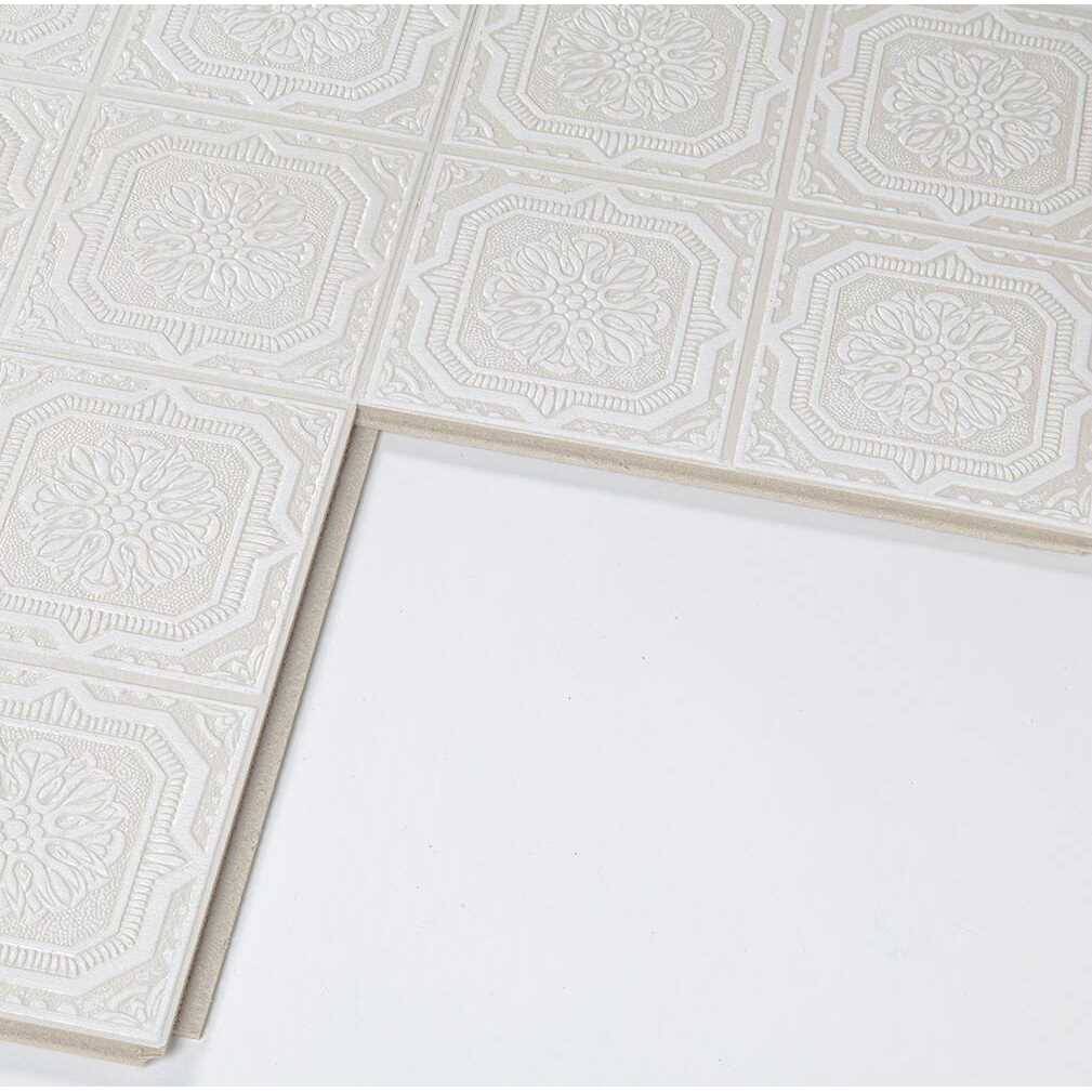 Armstrong Wellington 1 ft. x 1 ft. Clip Up or Glue Up Fiberboard Ceiling Tile in White - Shop Hardware Tools Online Store