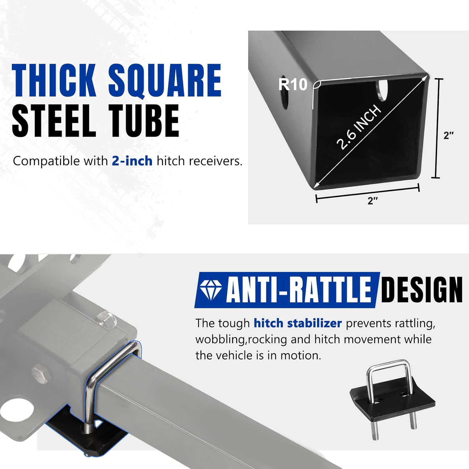 BUNKER INDUST 2-Bike Hitch Mount Carrier Rack,Heavy Duty Bicycle Carrier Foldable for Cars, Trucks, SUV's and minivans with a 2 Hitch Receiver