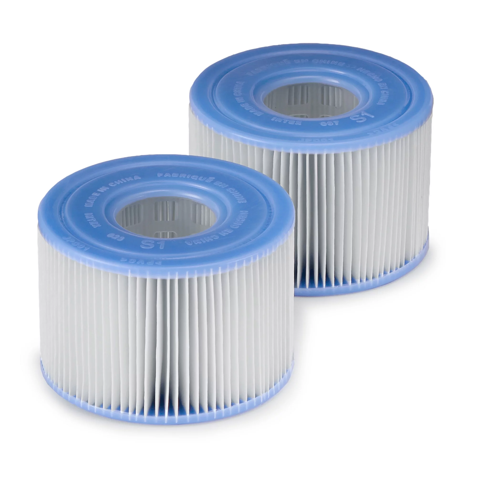 Intex PureSpa Plus Greywood Inflatable Hot Tub Jet Spa w/ Filter Cartridges