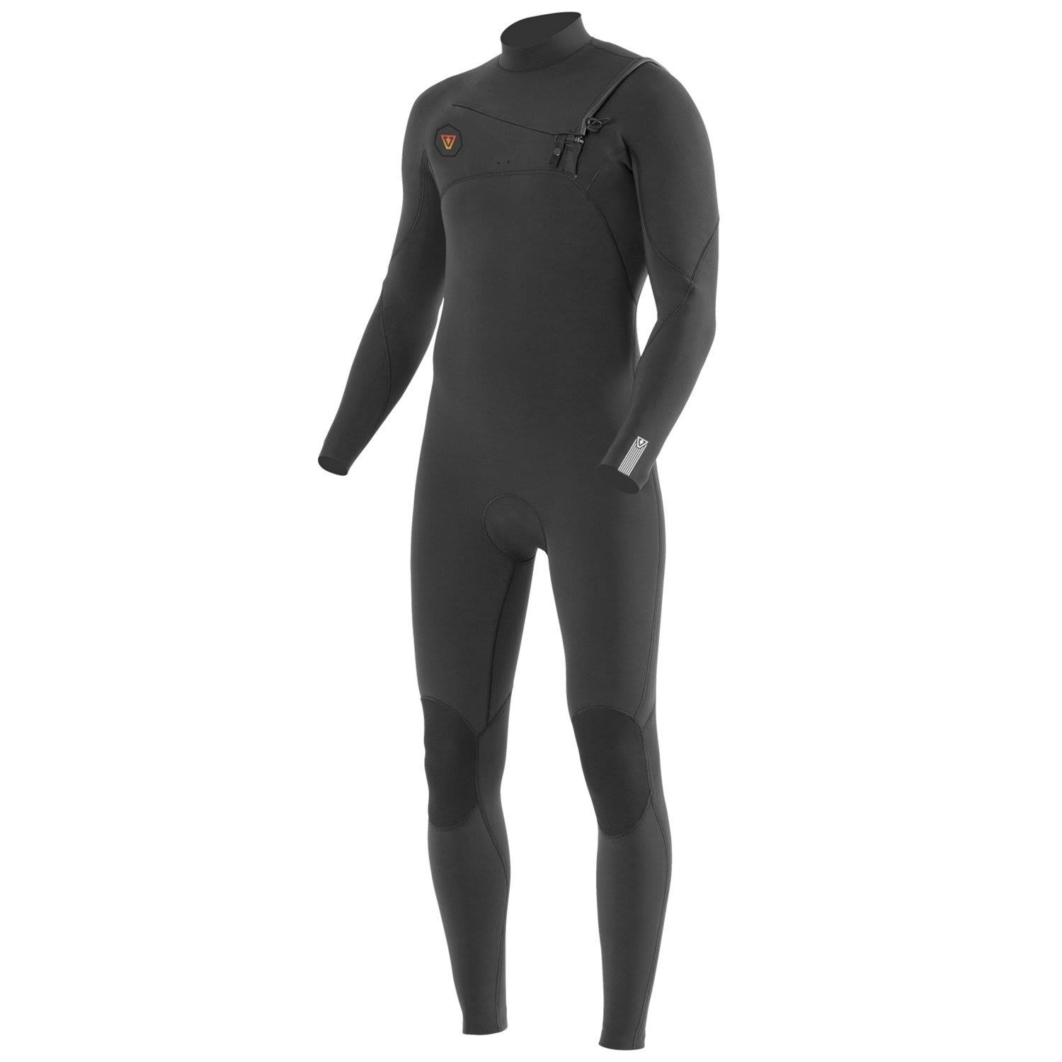 Vissla 7 Seas 3/2 Full Chest Zip Long-Sleeve Wetsuit - Men&s Charcoal 2, XL