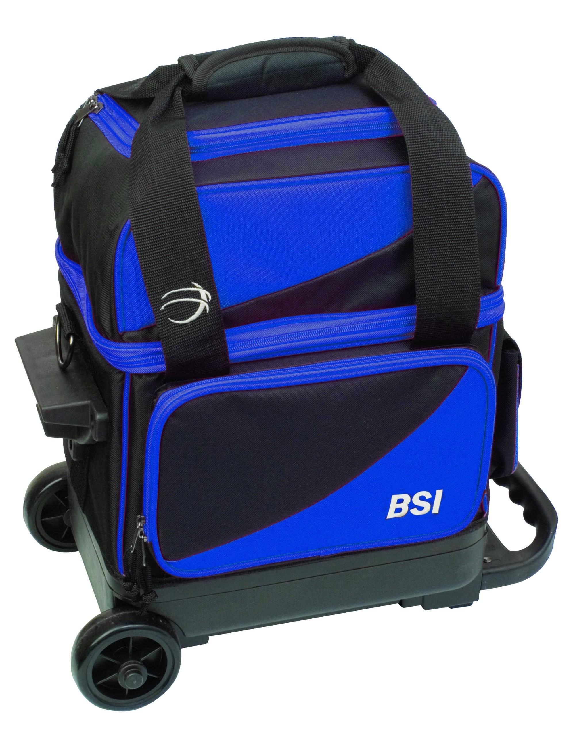 BSI Single Ball Roller Bowling Bag, Black/Blue - Avayadevconnect
