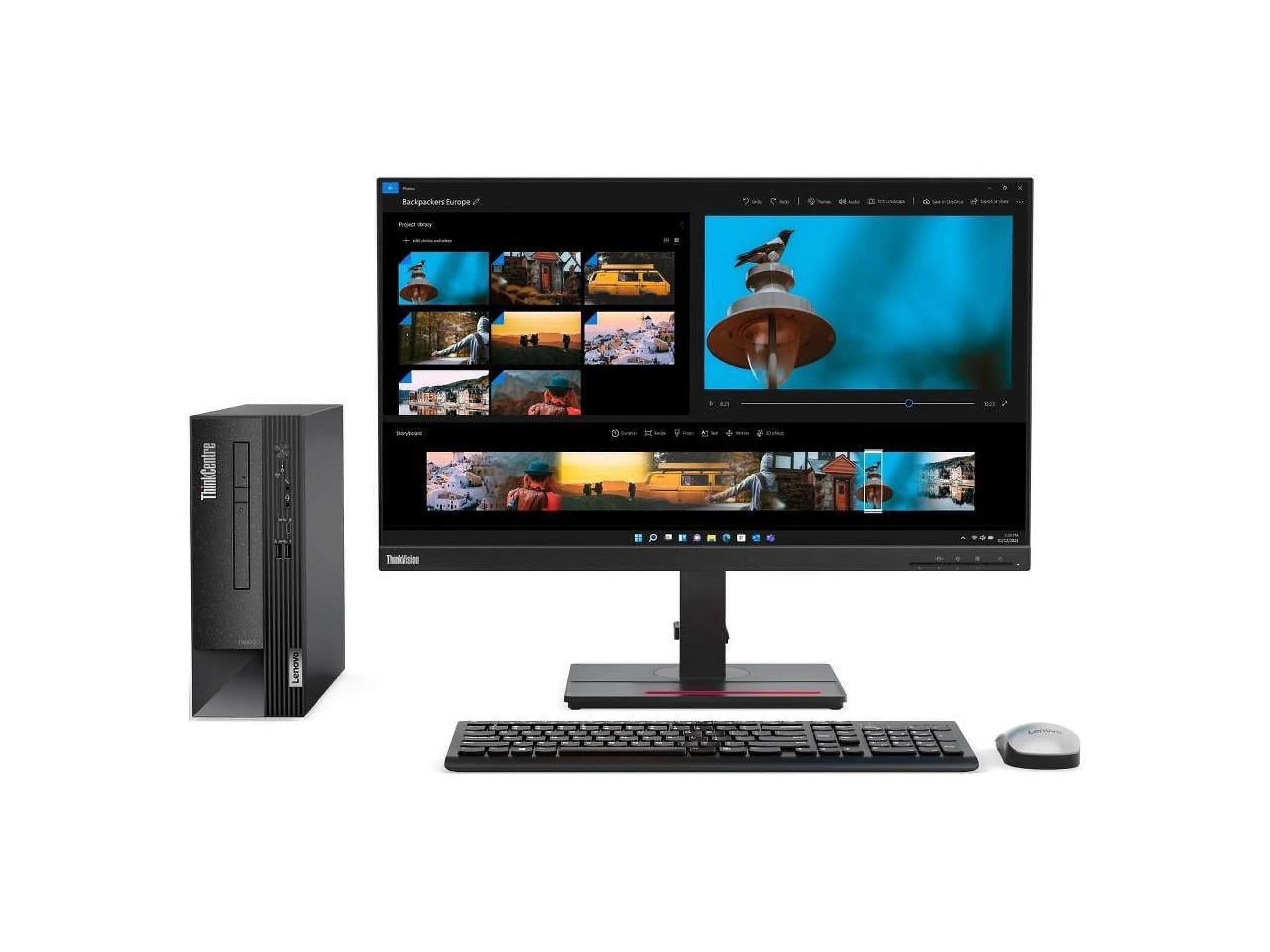 Lenovo ThinkCentre neo 50s Gen 4 12JF0002US Desktop Computer - Intel Core i5 13th Gen i5-13400 Deca-core (10 Core) 2.50 GHz - 16 GB RAM DDR4 SDRAM - 256 GB M.2 PCI Express NVMe 4.0 x4 SSD - Small F...
