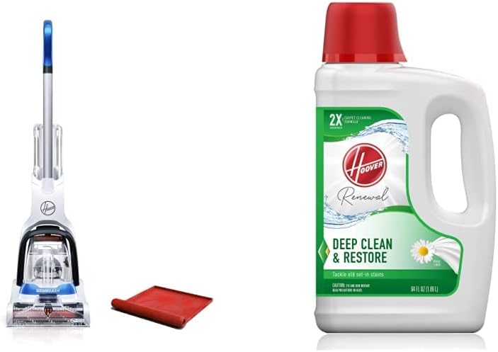 Hoover PowerDash Pet Compact Carpet Cleaner, Lightweight, FH50700, Blue