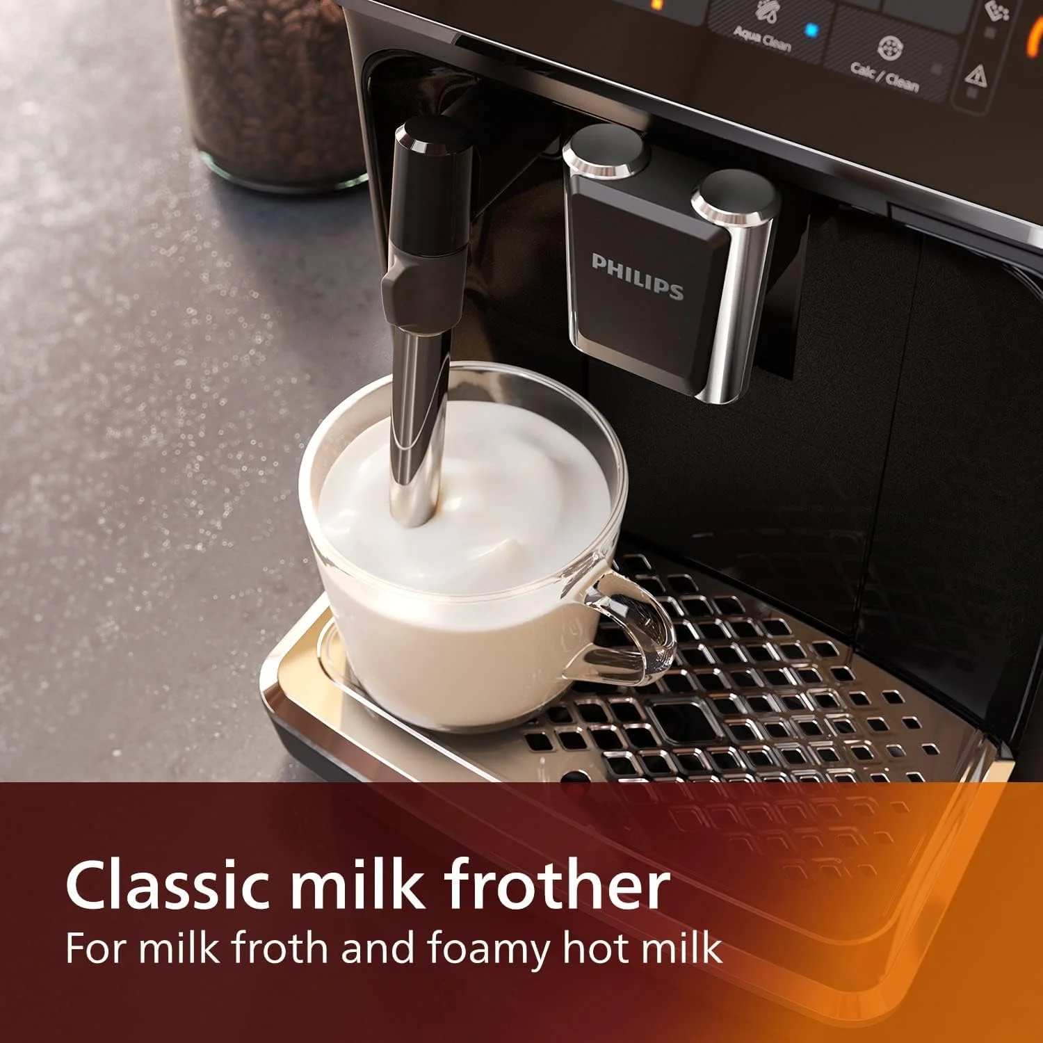Philips 3200 Series Fully Automatic Espresso Machine w/ Milk Frother